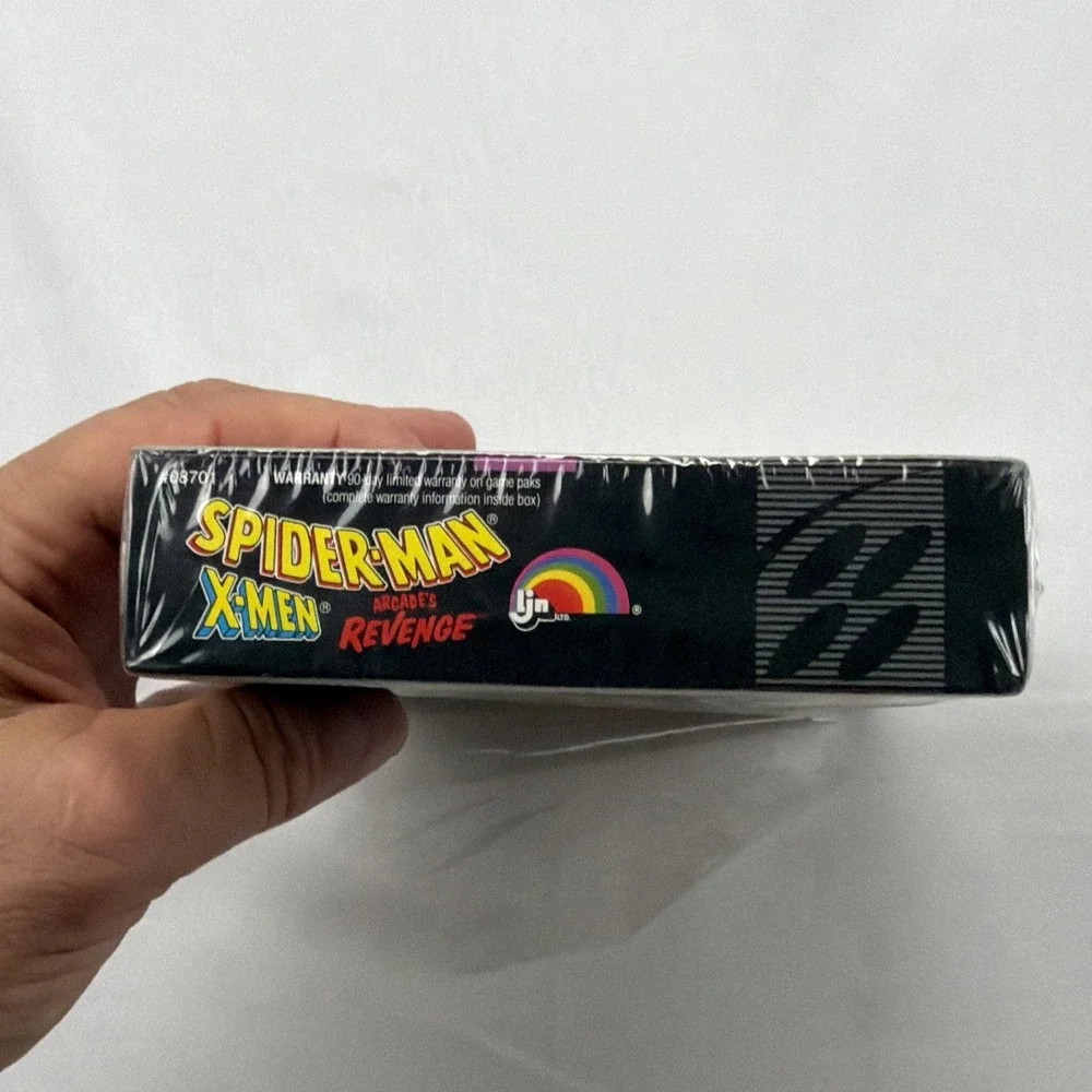 Spider-man X-Men Arcade's Revenge *  Snes Box Only * Super Nintendo Original box